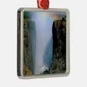 Afrika, Sambia, Victoria Falls National Park. Ornament Aus Metall (Rechts)
