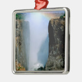 Afrika, Sambia, Victoria Falls National Park. Ornament Aus Metall (Links)