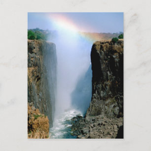 Afrika, Sambia, Victoria Falls National Park. Postkarte