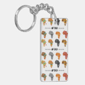 Afrika-Schlüsselanhänger Schlüsselanhänger (Vorderseite links)