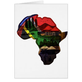 Afrika Schöne traditionelle Farben