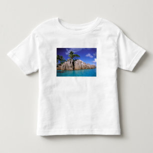 Afrika, Seychellen, La Digue Insel. Granit Kleinkind T-shirt