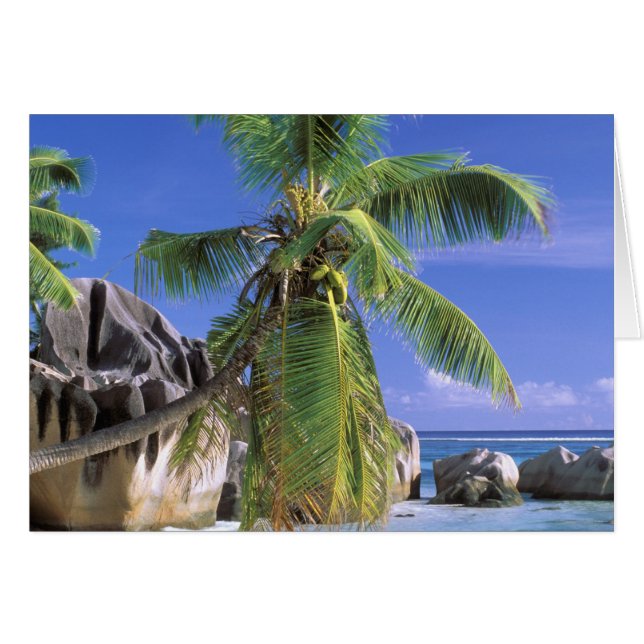 Afrika, Seychellen, La Digue Island. Granit 2 (Vorderseite (Horizontal))