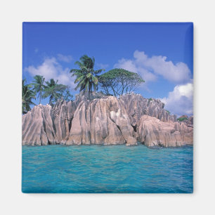 Afrika, Seychellen, Praslin-Insel, St. Pierre Magnet