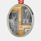 Afrika Silbernes Ornament (Links)