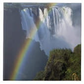 Afrika, Simbabwe, Victoria Falls Fliese (Vorderseite)