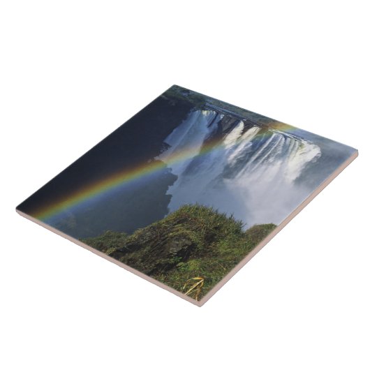 Afrika, Simbabwe, Victoria Falls Fliese (Seite)