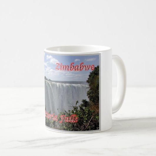 Afrika - Simbabwe - Victoria Falls Kaffeetasse (VorderseiteRechts)