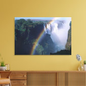Afrika, Simbabwe. Victoria Falls Leinwanddruck (Insitu (Wohnzimmer))