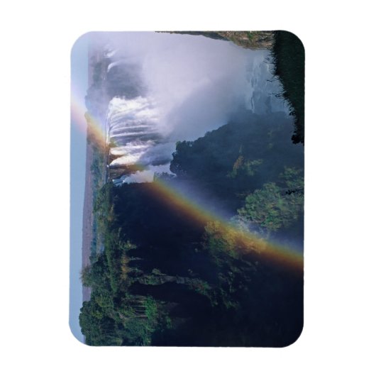 Afrika, Simbabwe. Victoria Falls Magnet (Vertikal)