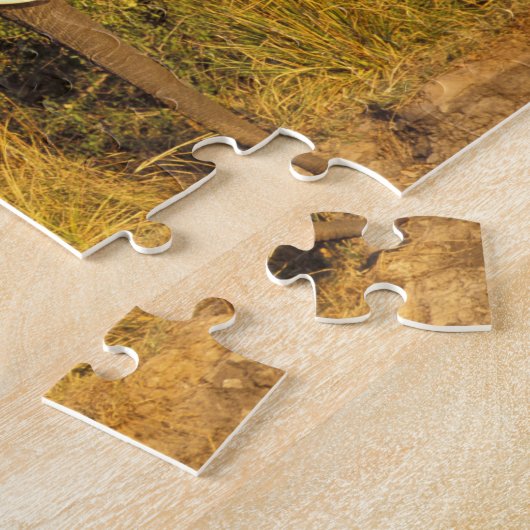 Afrika, Simbabwe, Victoria Falls National Park. Puzzle (Seite)