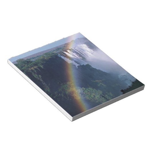 Afrika, Simbabwe. Victoria Falls Notizblock (angewinkelt)