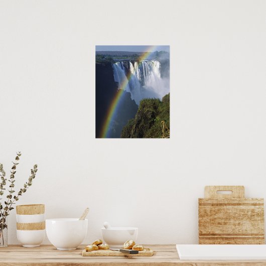 Afrika, Simbabwe, Victoria Falls Poster (Küche)