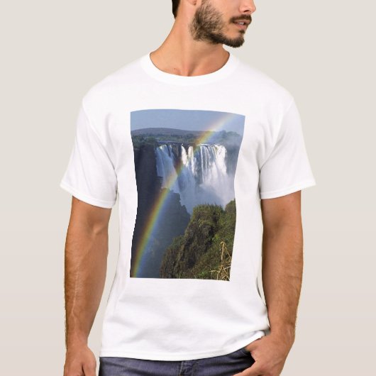 Afrika, Simbabwe, Victoria Falls T-Shirt (Vorderseite)