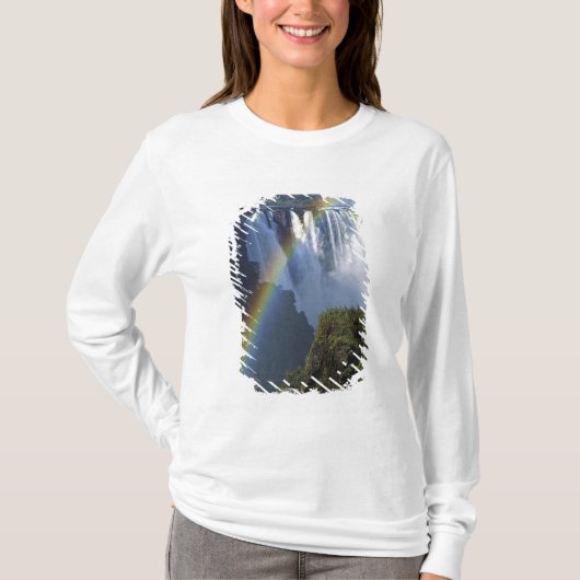 Afrika, Simbabwe, Victoria Falls T-Shirt (Vorderseite)