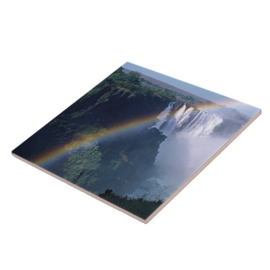 Afrika, Simbabwe. Victoriafälle Fliese (Seite)