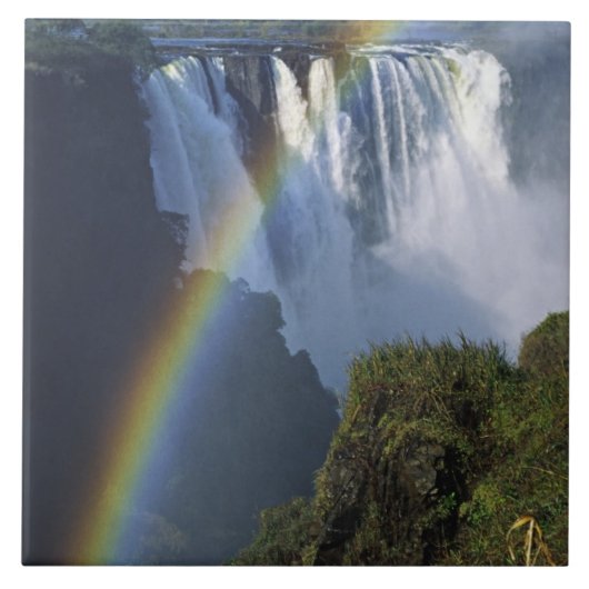 Afrika, Simbabwe, Victoriafälle Fliese (Vorderseite)