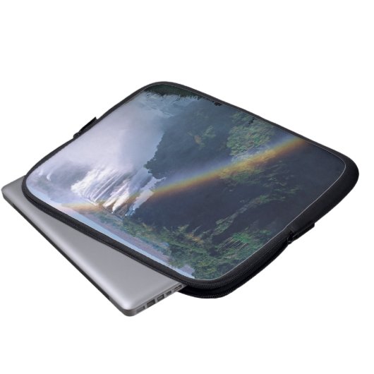 Afrika, Simbabwe. Victoriafälle Laptopschutzhülle (Vorne Knopf)