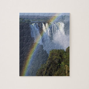 Afrika, Simbabwe, Victoriafälle Puzzle