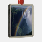 Afrika, Simbabwe. Victoriafälle Silbernes Ornament (Rechts)