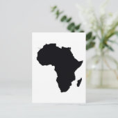 Afrika stolz postkarte (Stehend Vorderseite)