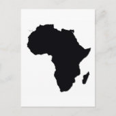 Afrika stolz postkarte (Vorderseite)