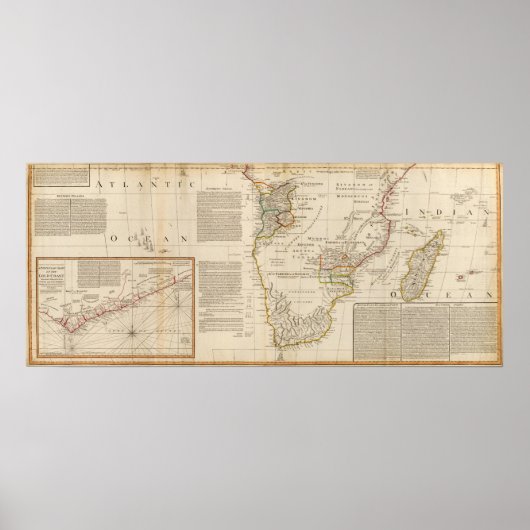 Afrika Süd Poster (Vorne)