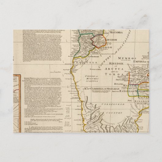 Afrika Süd Postkarte (Vorderseite)