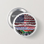 Afrika Südafrika USA USA Vereinigte Staaten Button (Vorne & Hinten)