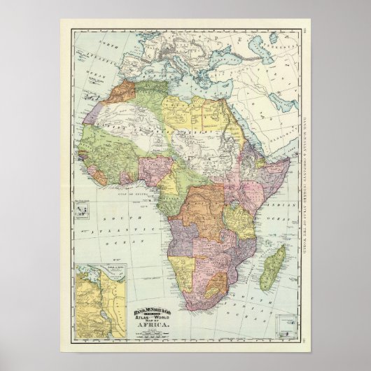 Afrika, Suez Canal Poster (Vorne)