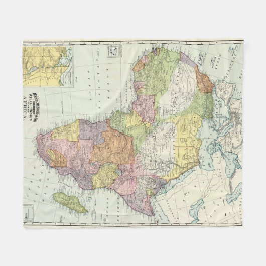 Afrika, Suezkanal Fleecedecke (Vorderseite (Horizontal))