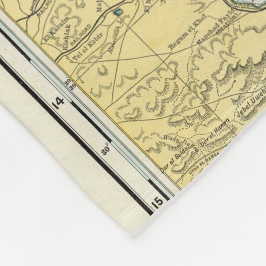 Afrika, Suezkanal Fleecedecke (Ecke)