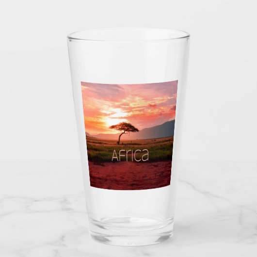 Afrika Sunset African Glas (Vorderseite)