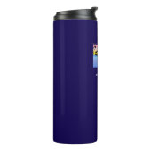 Afrika, Sunset Sailing Thermal Tumbler Thermosbecher (Nach links gedreht)
