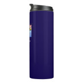 Afrika, Sunset Sailing Thermal Tumbler Thermosbecher (Nach rechts gedreht)