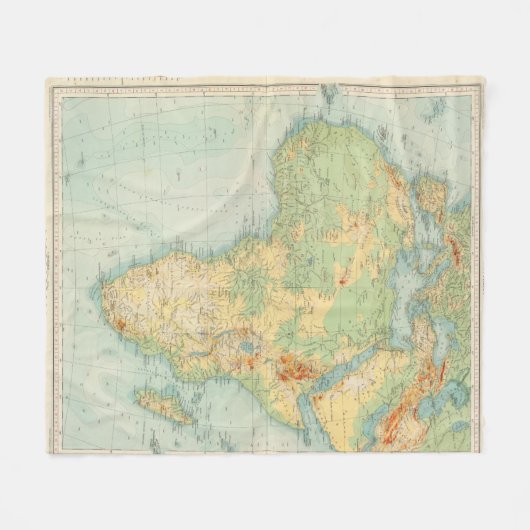 Afrika-Systemtest 10506 Fleecedecke (Vorderseite (Horizontal))