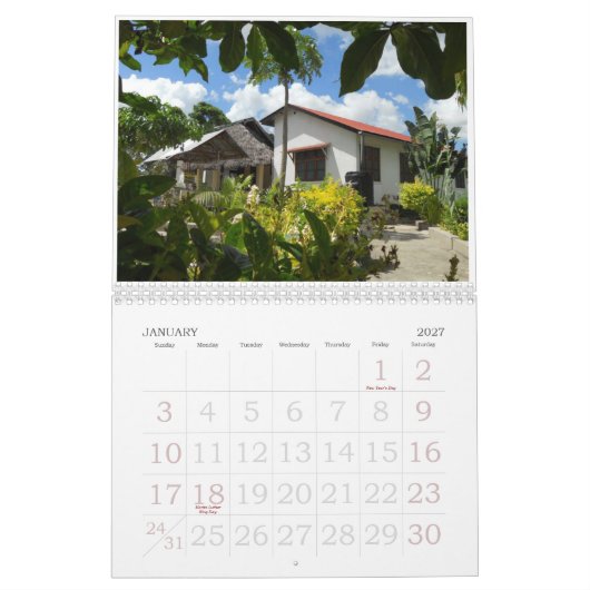 Afrika-Szenen-Kalender Kalender (Jan 2027)