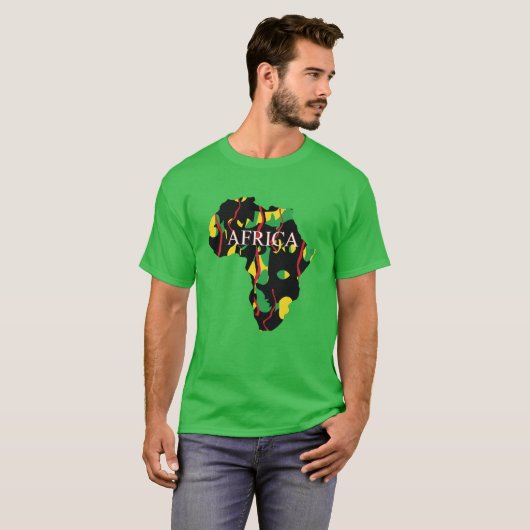 Afrika-T - Shirt (Vorne ganz)