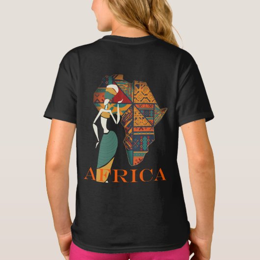 Afrika T-Shirt (Rückseite)