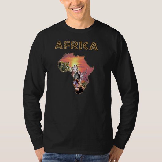 Afrika T-Shirt (Vorderseite)