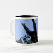 Afrika, Tansania, der Glitzer fliegt Zweifarbige Tasse (Vorderseite Links)