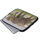 Afrika. Tansania Elefant am Lake Manyara NP. Laptopschutzhülle (Vorne Knopf)