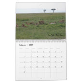Afrika: Tansania u. Kenia Kalender (Feb 2027)