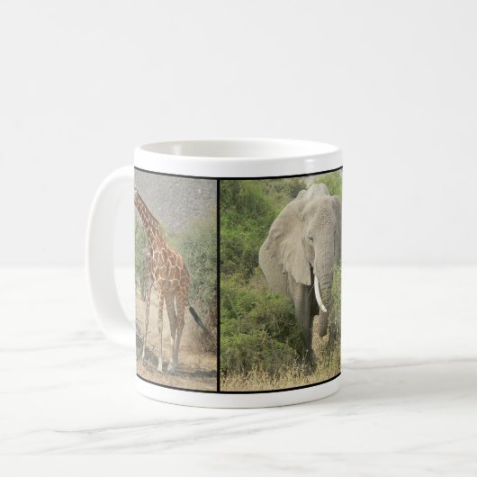 Afrika-Tasse Kaffeetasse (Vorderseite Links)