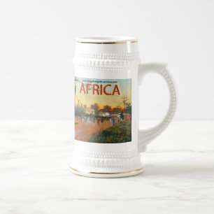AFRIKA-TASSE MOJISOLA EIN GBADAMOSI OKUBULE BIERGLAS