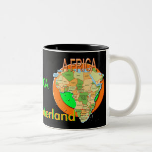 AFRIKA-Tasse Zweifarbige Tasse