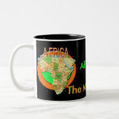 AFRIKA-Tasse Zweifarbige Tasse (Links)