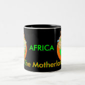 AFRIKA-Tasse Zweifarbige Tasse (Mittel)