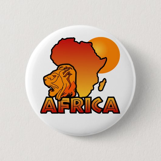 Afrika-Taste Button (Vorderseite)