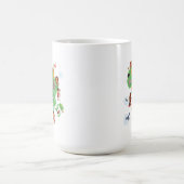 Afrika-Tier-Karte Kaffeetasse (Mittel)